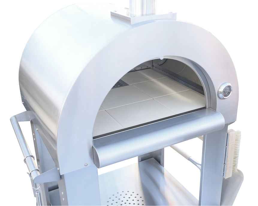 Kokomo Wood Fired Pizza Oven, 32” Stainless Steel, Freestanding or Built-In Options