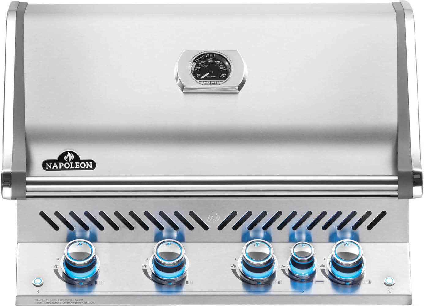 Elegant Patio Gas Grill Prestige PRO 500 with Infrared Rear Burner