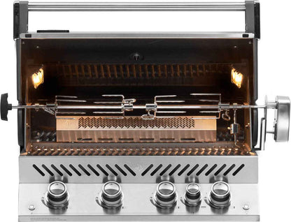 Elegant Patio Gas Grill Prestige PRO 500 with Infrared Rear Burner