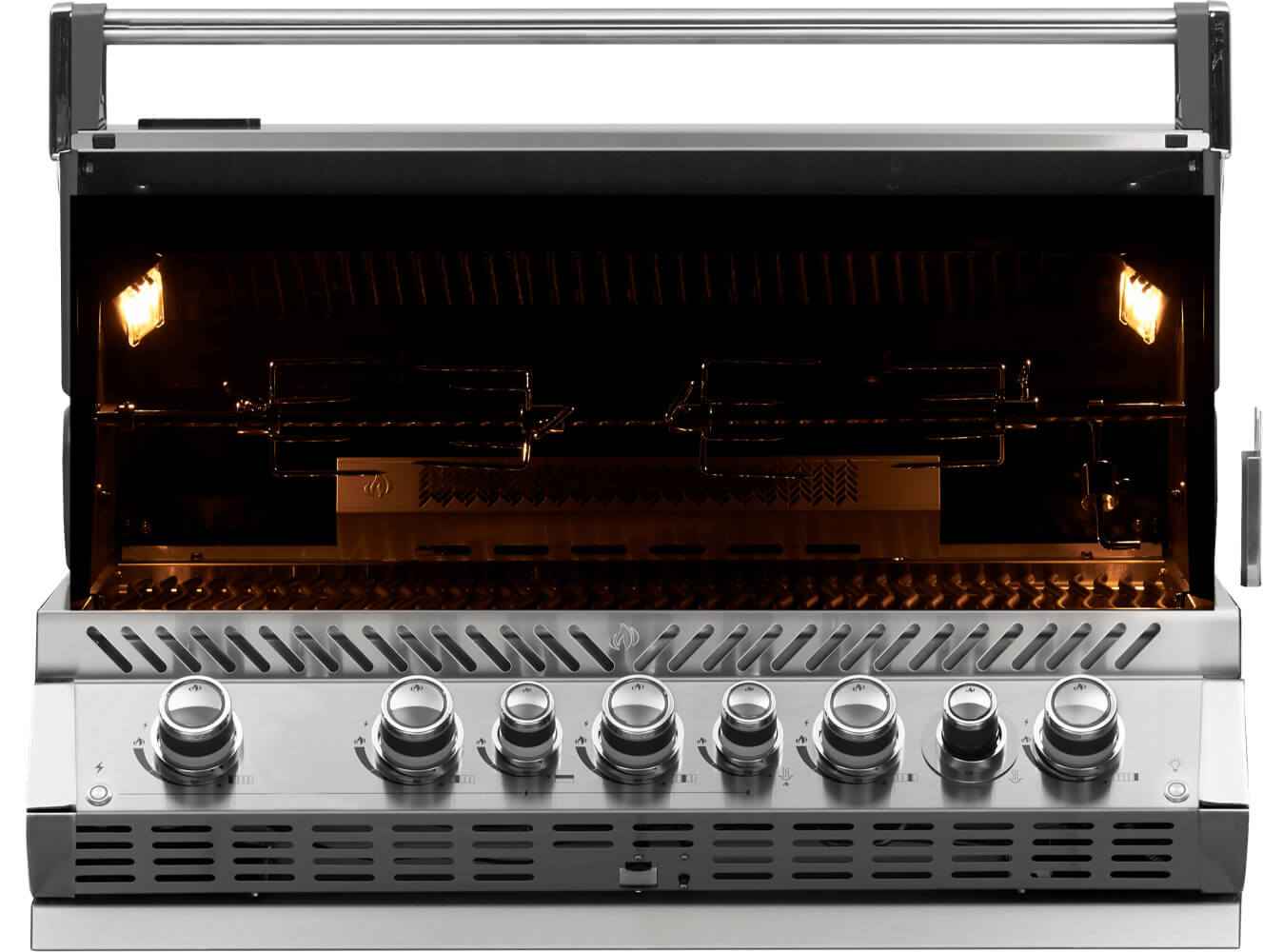 Elegant Patio Gas Grill with Infrared Rear Burner - Prestige PRO™ 665