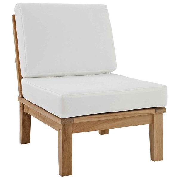 Elegant Patio Marina Teak Outdoor Seating Set - 10-Piece Modway Collection