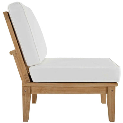 Elegant Patio Marina Teak Outdoor Seating Set - 10-Piece Modway Collection