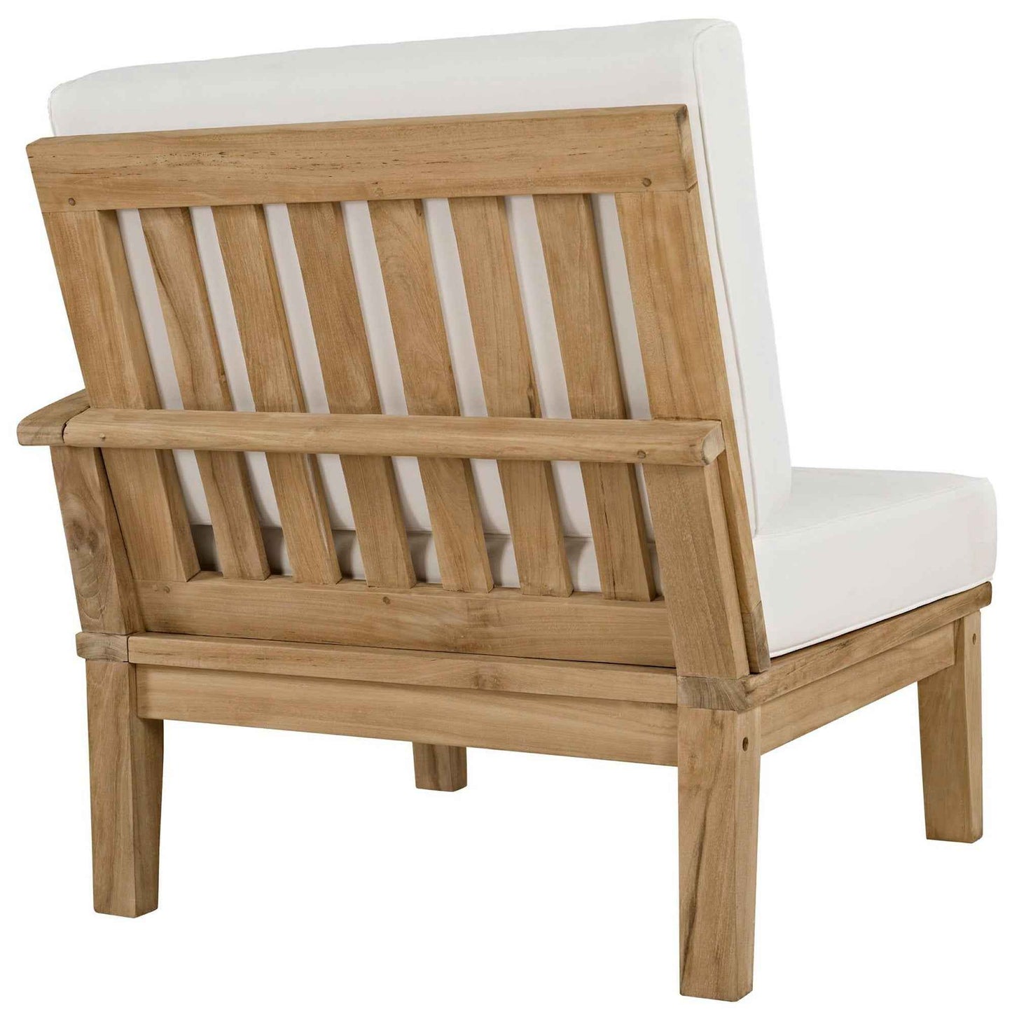 Elegant Patio Marina Teak Outdoor Seating Set - 10-Piece Modway Collection