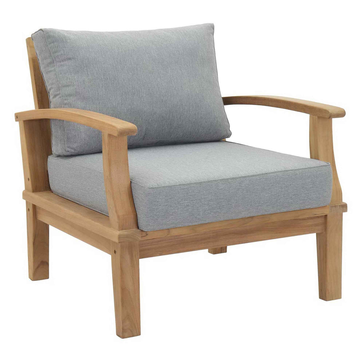 Elegant Patio Outdoor Lounge Set - Marina 9-Piece Teak Collection by Modway