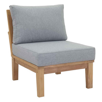 Elegant Patio Outdoor Lounge Set - Marina 9-Piece Teak Collection by Modway