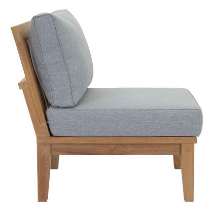 Elegant Patio Outdoor Lounge Set - Marina 9-Piece Teak Collection by Modway