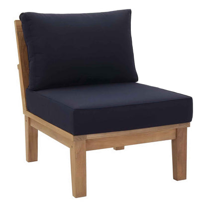 Elegant Patio Outdoor Lounge Set - Marina 9-Piece Teak Collection by Modway
