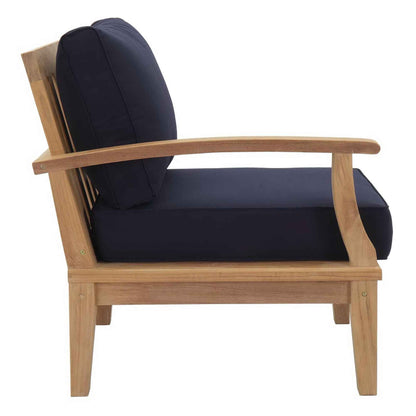 Elegant Patio Outdoor Lounge Set - Marina 9-Piece Teak Collection by Modway