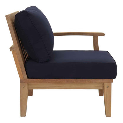 Elegant Patio Outdoor Lounge Set - Marina 9-Piece Teak Collection by Modway