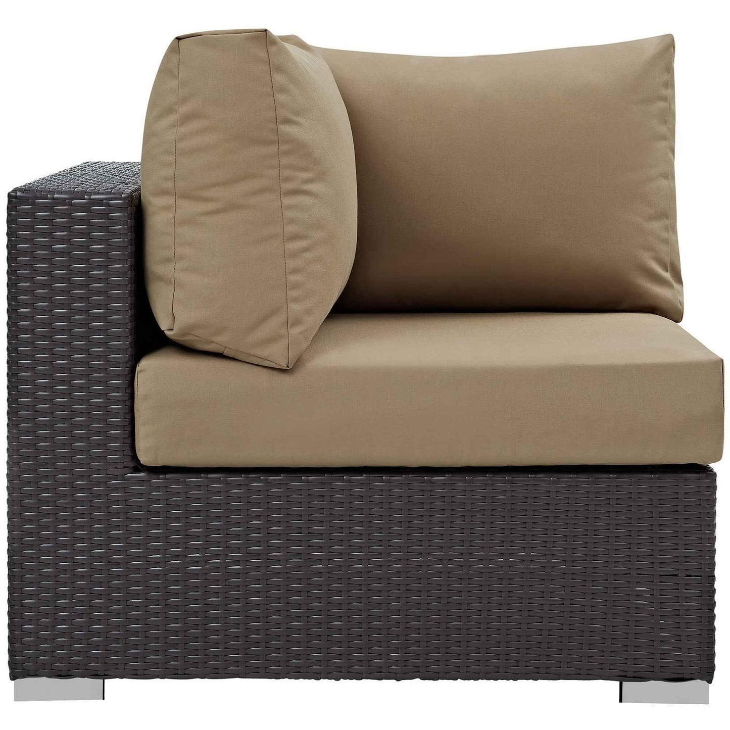 Elegant Patio Outdoor Sectional Set - 10-Piece Convene Lounge Set by Modway