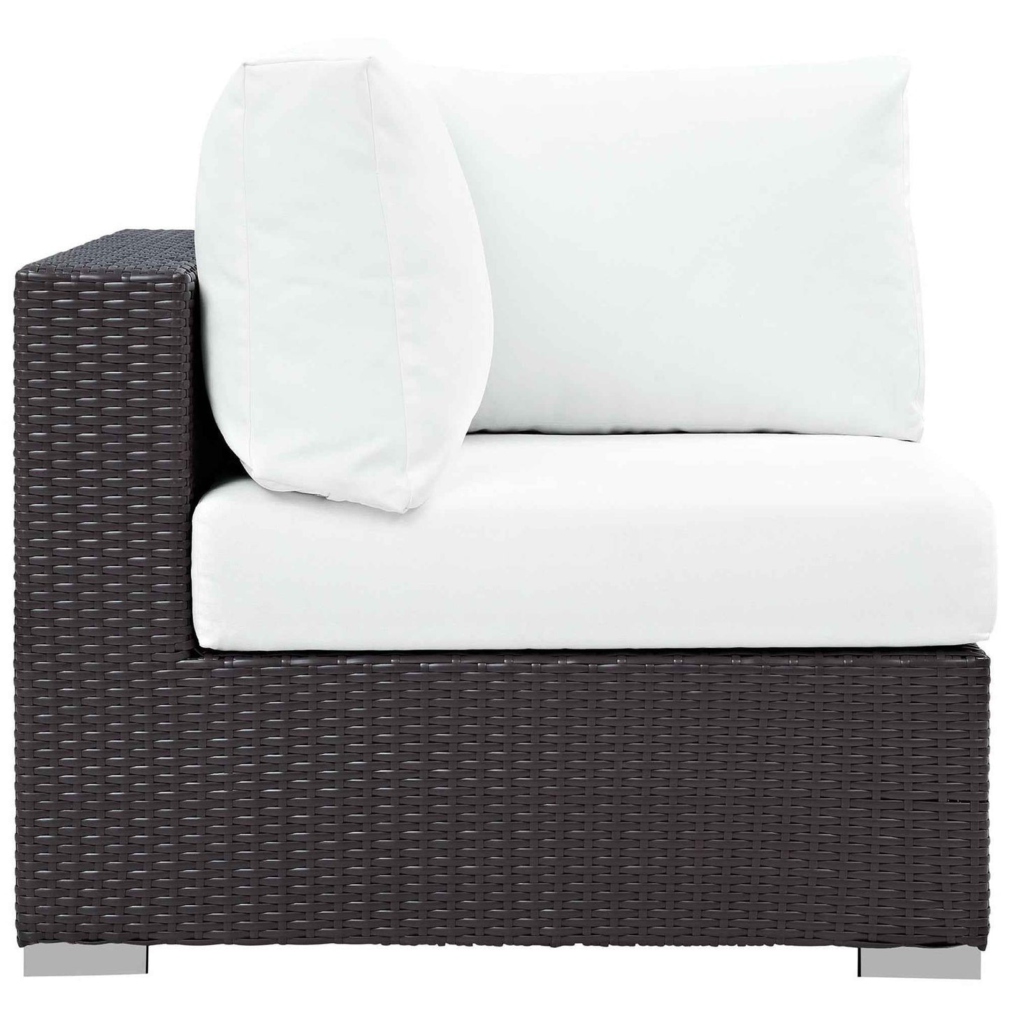Elegant Patio Outdoor Sectional Set - 10-Piece Convene Lounge Set by Modway