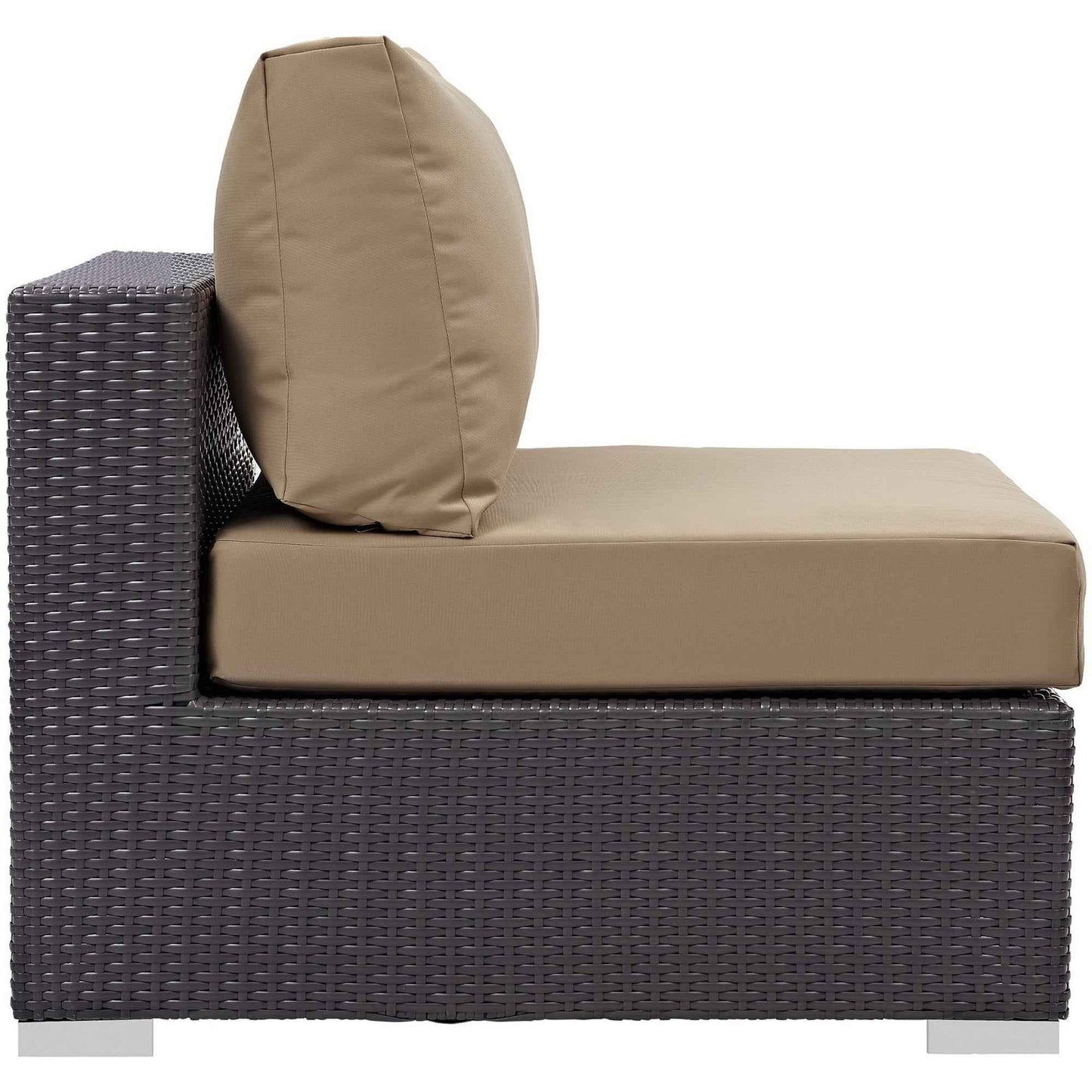 Elegant Patio Outdoor Sectional Set - 10-Piece Convene Lounge Set by Modway