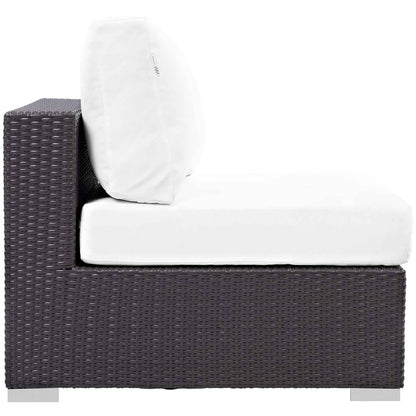Elegant Patio Outdoor Sectional Set - 10-Piece Convene Lounge Set by Modway