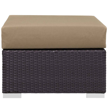 Elegant Patio Outdoor Sectional Set - 10-Piece Convene Lounge Set by Modway