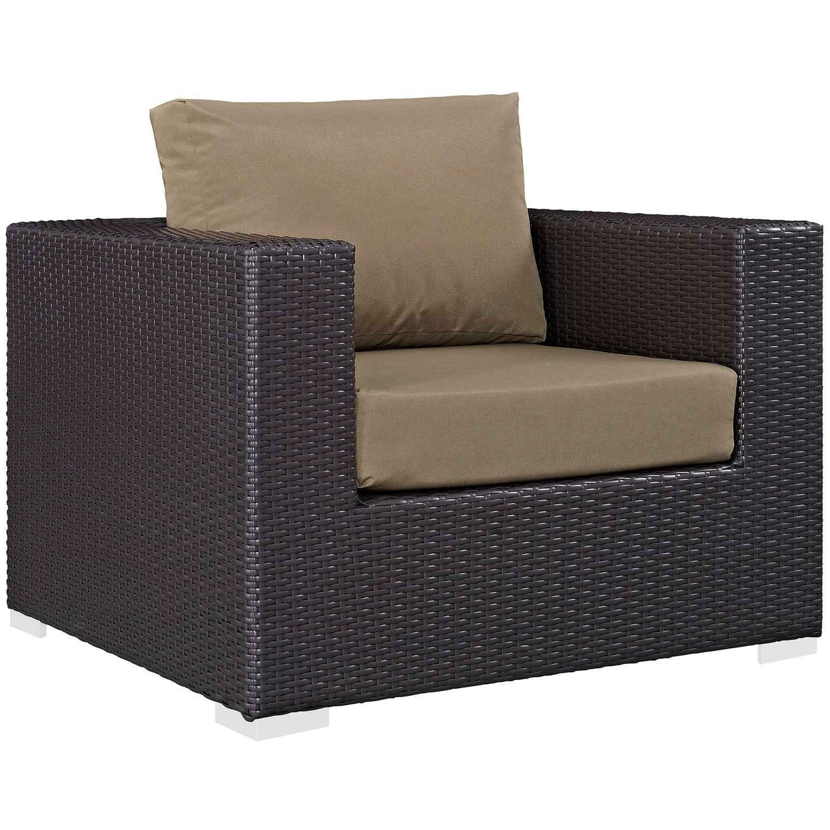 Elegant Patio Outdoor Sectional Set - 10-Piece Convene Lounge Set by Modway