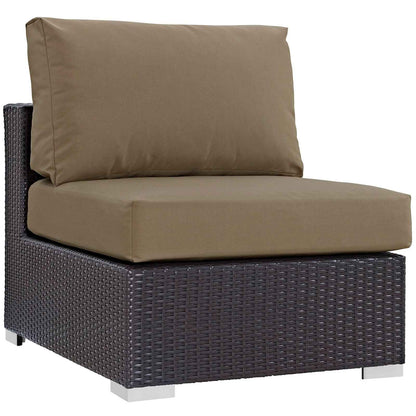 Elegant Patio Outdoor Sectional Set - 10-Piece Convene Lounge Set by Modway