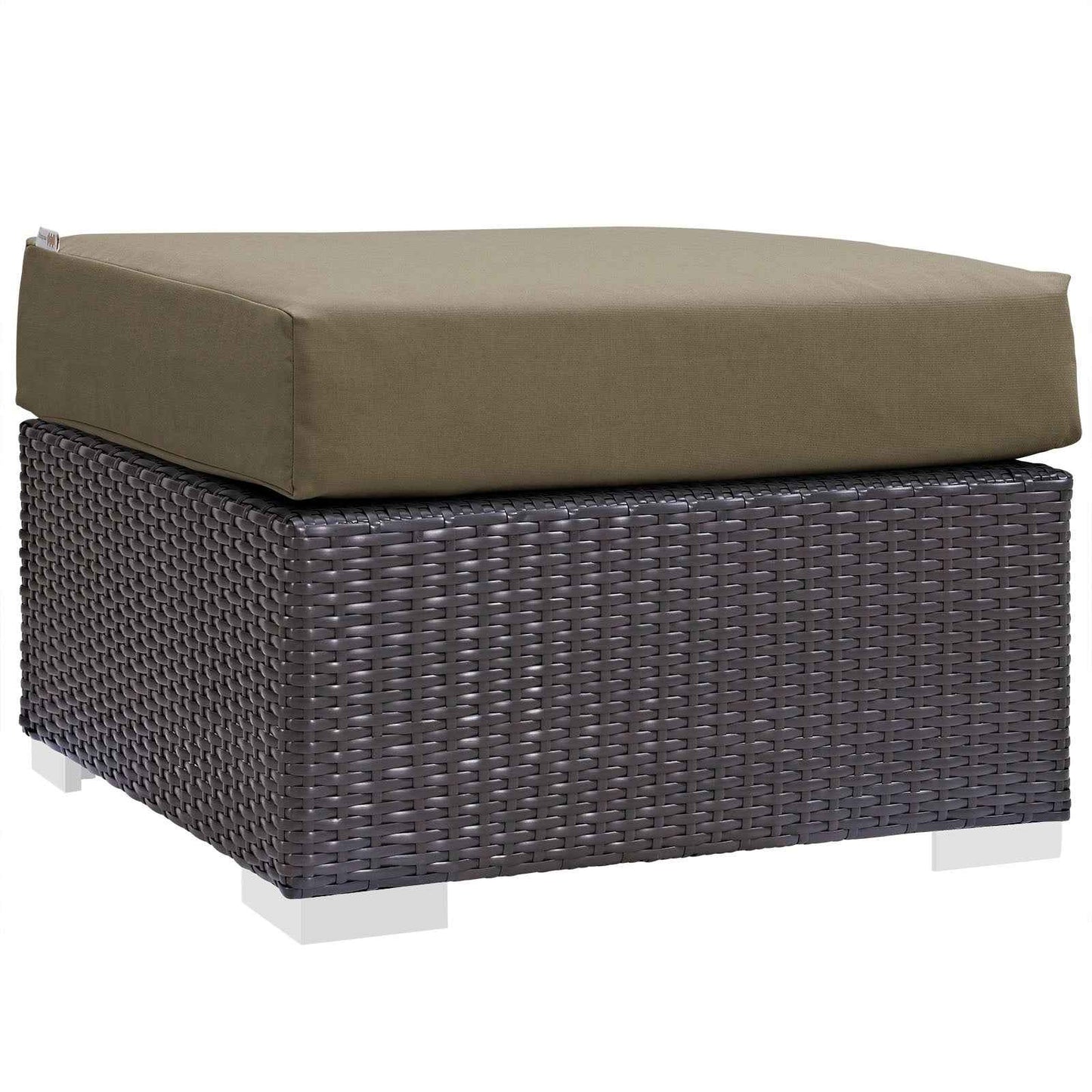Elegant Patio Outdoor Sectional Set - 10-Piece Convene Lounge Set by Modway