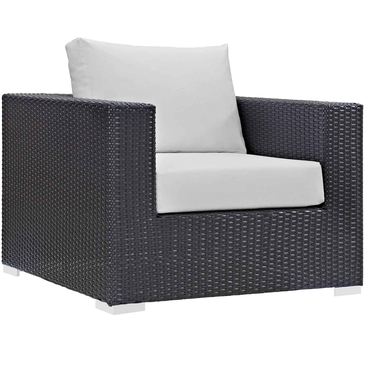 Elegant Patio Outdoor Sectional Set - 10-Piece Convene Lounge Set by Modway