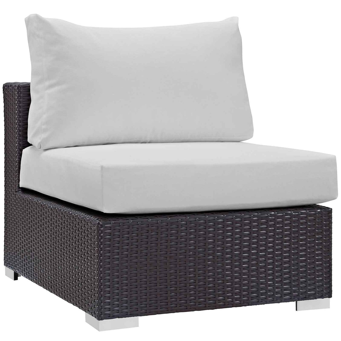 Elegant Patio Outdoor Sectional Set - 10-Piece Convene Lounge Set by Modway