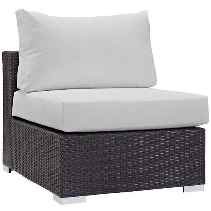 Elegant Patio Outdoor Sectional Set - 10-Piece Convene Lounge Set by Modway