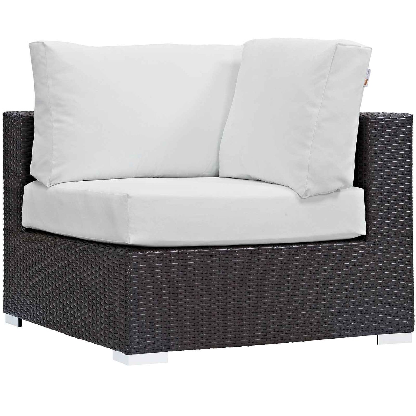 Elegant Patio Outdoor Sectional Set - 10-Piece Convene Lounge Set by Modway