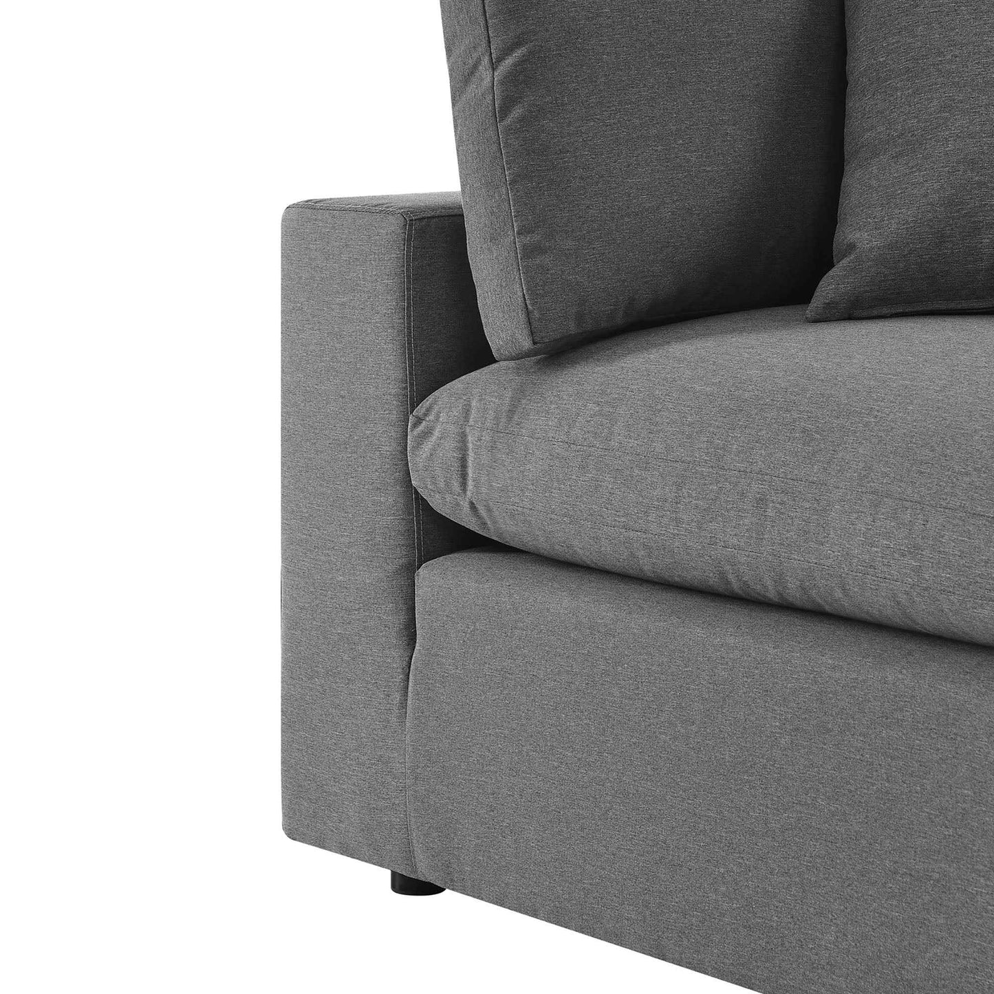 Elegant Patio Outdoor Sectional Sofa Set by Modway, Stylish 5-Piece Furniture for Patios