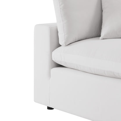 Elegant Patio Outdoor Sectional Sofa Set by Modway, Stylish 5-Piece Furniture for Patios