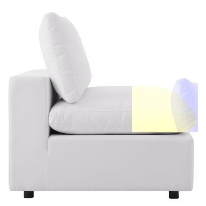 Elegant Patio Outdoor Sectional Sofa Set by Modway, Stylish 5-Piece Furniture for Patios