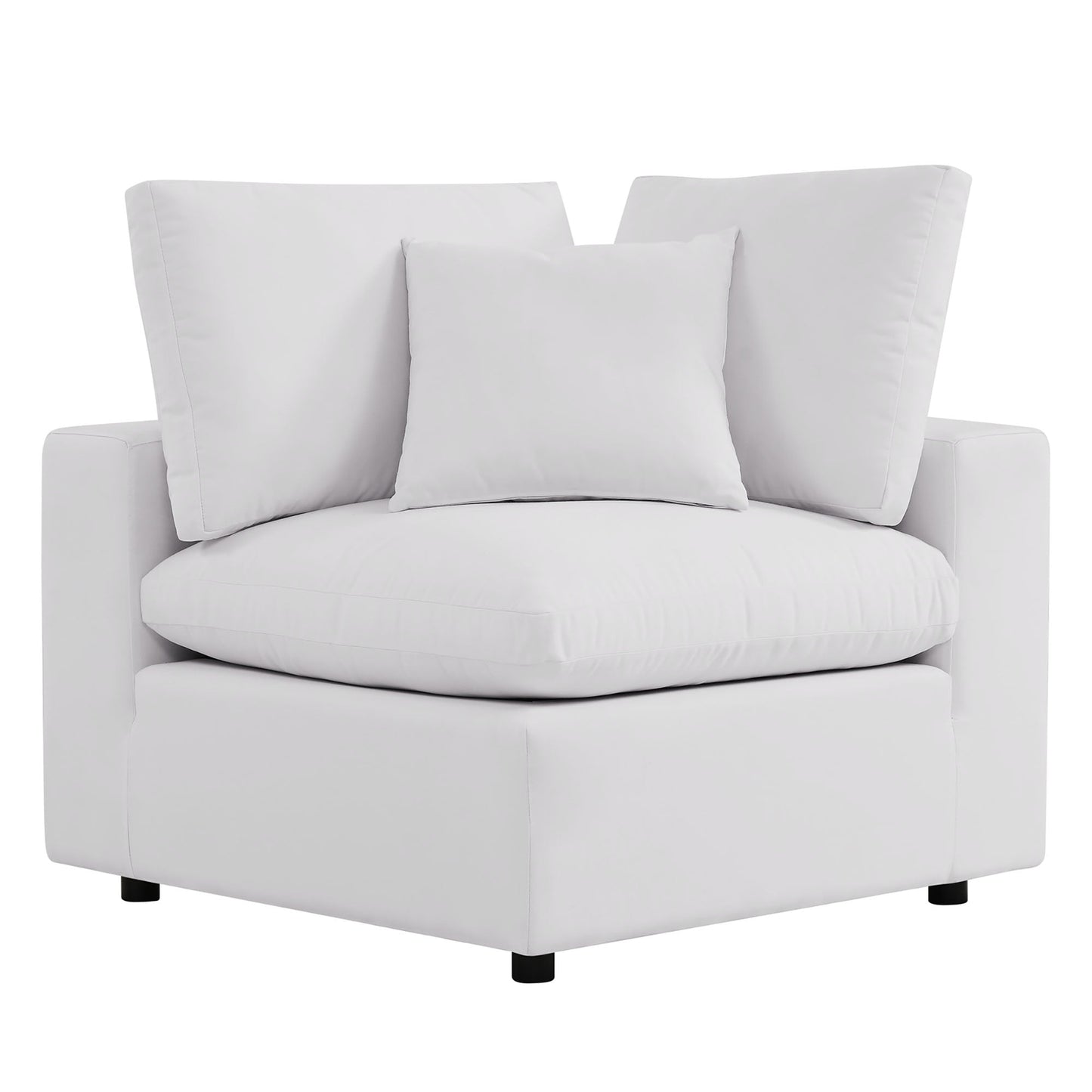 Elegant Patio Outdoor Sectional Sofa Set by Modway, Stylish 5-Piece Furniture for Patios
