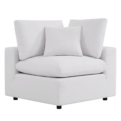 Elegant Patio Outdoor Sectional Sofa Set by Modway, Stylish 5-Piece Furniture for Patios