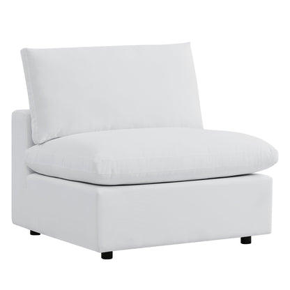Elegant Patio Sectional Sofa - Saybrook 8-Piece Outdoor Upholstered Sofa by Modway