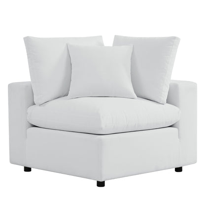 Elegant Patio Sectional Sofa - Saybrook 8-Piece Outdoor Upholstered Sofa by Modway
