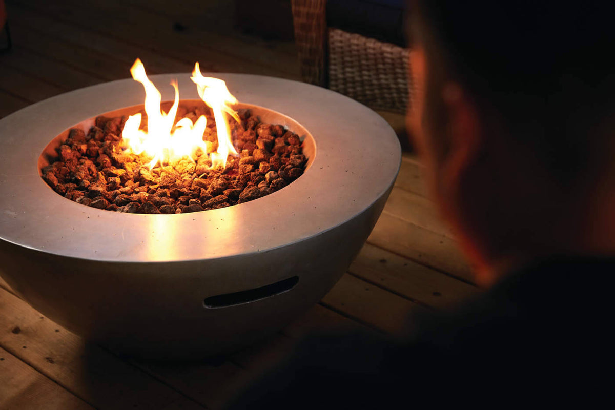36-Inch Round Fire Table, Nexus Patioflame Table