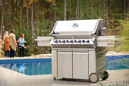 Elegant Patio Gas Grill Prestige PRO 665 RSIB with Infrared Side and Rear Burners