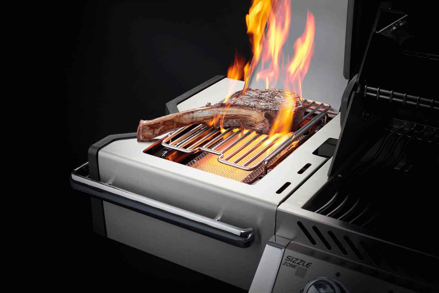 Elegant Patio Gas Grill Prestige PRO 665 RSIB with Infrared Side and Rear Burners