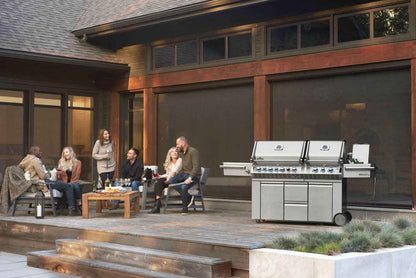 Elegant Patio Gas Grill Prestige PRO 825 RSBI with Power Side Burner and Infrared Features